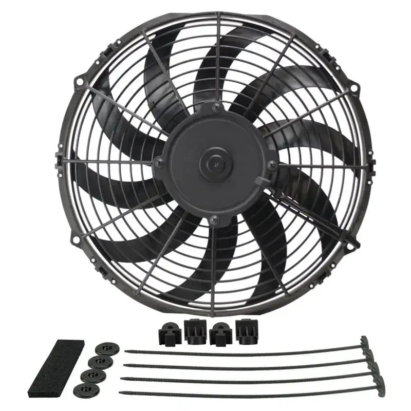 16112 Derale Ho Extreme 12In Curved Bl