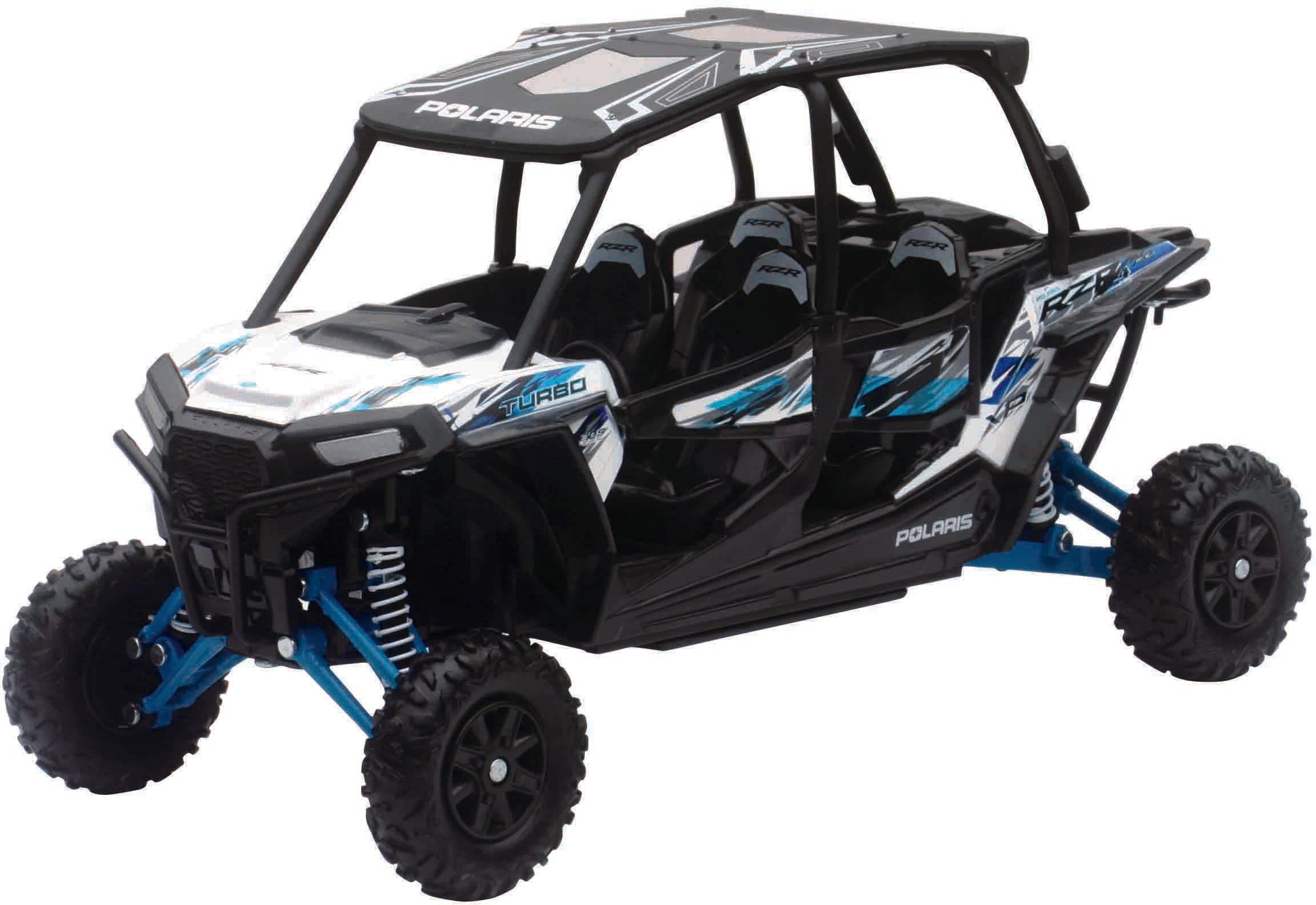 NEW-RAY Sport UTV Replica Accessories 57843B - White 18 Rzr Turbo XP