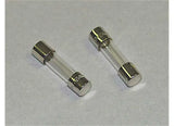 Two cylindrical glass fuses for Thetford Fuse 16451 Fast Blow Fuse repair