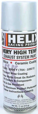 165-1170 Very High Temp Exhaust System Paint Flat Aluminum 11oz