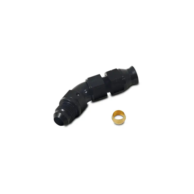 Vibrant 16575 16575 Vibrant 45 Degree 5/16in Tube to Male -6AN Flare Adapter w/ Olive Inserts