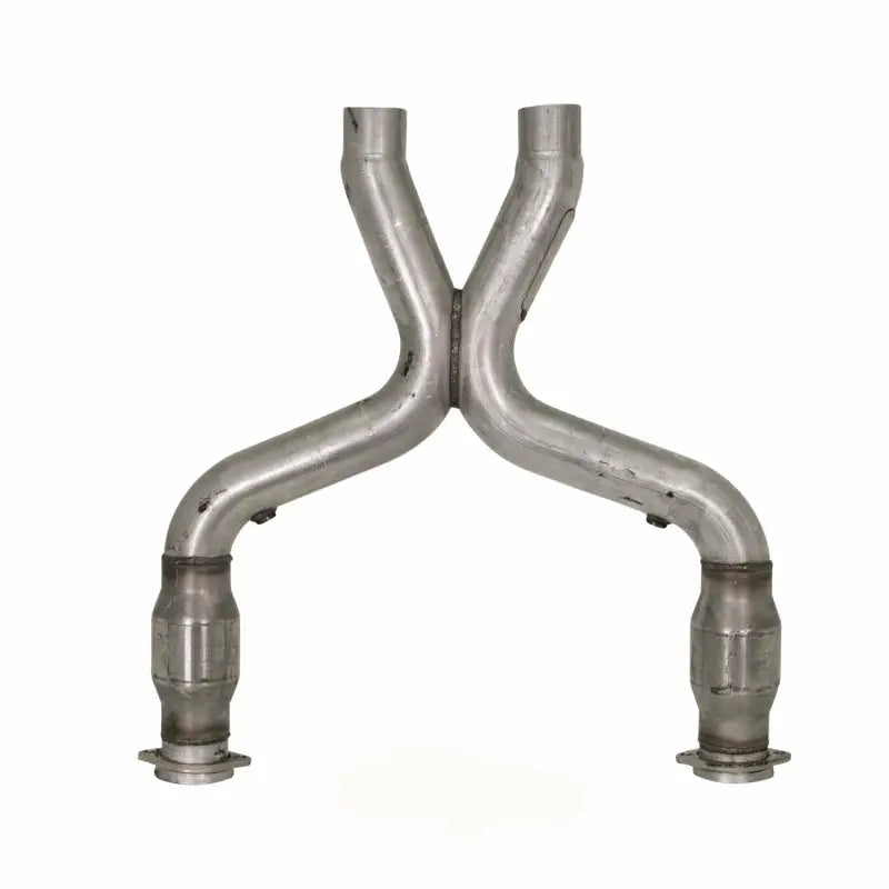 BBK 1658 1658 BBK 11-14 Mustang 5.0 Short Mid X Pipe With Catalytic Converters 3.0 For BBK Long Tube Headers