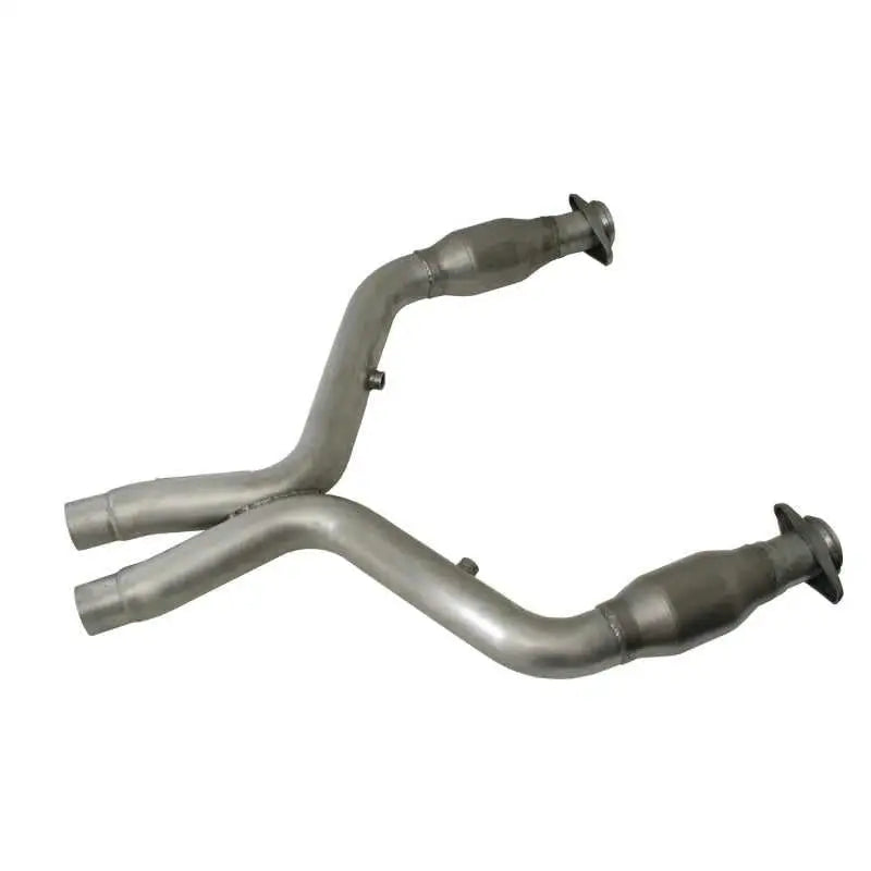 BBK 1658 BBK 11-14 Mustang 5.0 Short Mid X Pipe With Catalytic Converters 3.0 For BBK Long Tube Headers