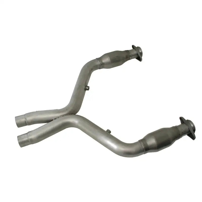 BBK 1658 1658 BBK 11-14 Mustang 5.0 Short Mid X Pipe With Catalytic Converters 3.0 For BBK Long Tube Headers