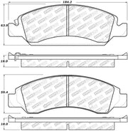 Stoptech 305.13630 StopTech Street Select Brake Pads - Front/Rear