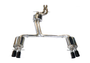 AWE Tuning 3010-43030 AWE Tuning Audi B8.5 S5 3.0T Touring Edition Exhaust System - Diamond Black Tips (102mm)