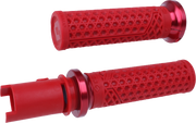 Van's Lock On Grips Dark Red/Red Cvo `23 24