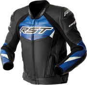 Tractech Evo D3o Jacket Blk/Blue Leather Md