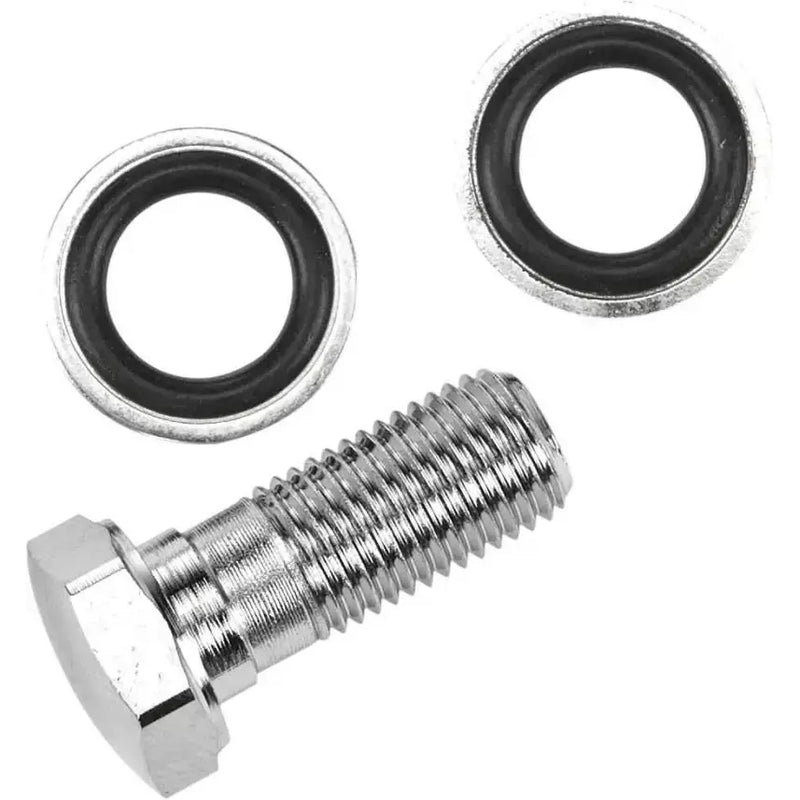17-0085 Banjo Bolts Hex Kit Chrome Oe#41747 82