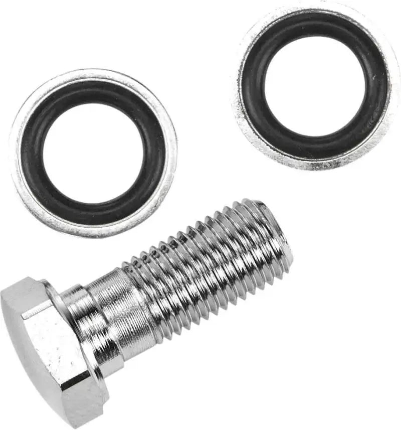 17-0085 Banjo Bolts Hex Kit Chrome Oe#41747 82