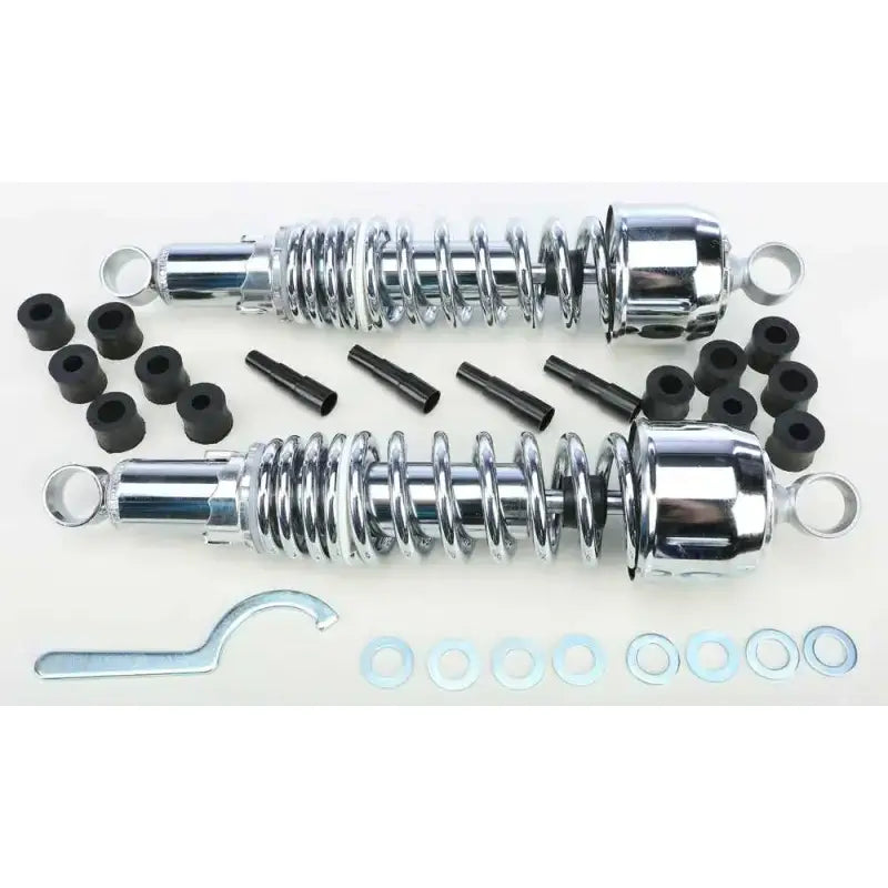 EMGO 17-05514 Classic Shocks W/Eyelet Mount Chrome 335 Mm