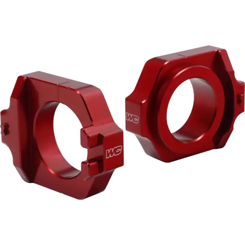 WORKS 17-225 Axle Blocks Elite Hon Red
