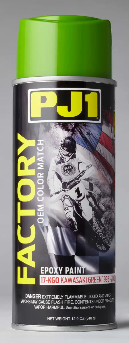 PJ1 17-KGO Epoxy Paint Kawasaki Green Factory OEM Color Match