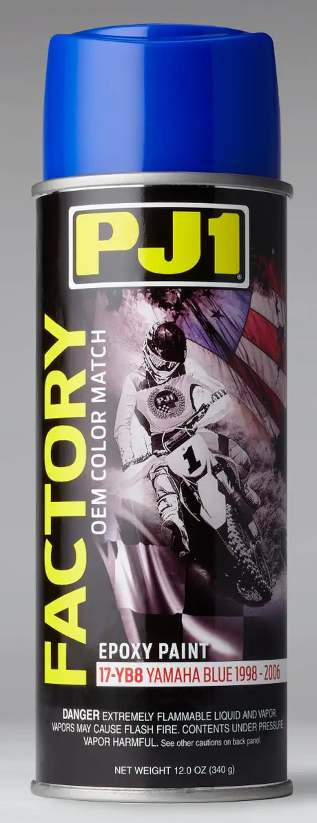 PJ1 Epoxy Paint Yamaha Blue Factory OEM Color Match for Powersports