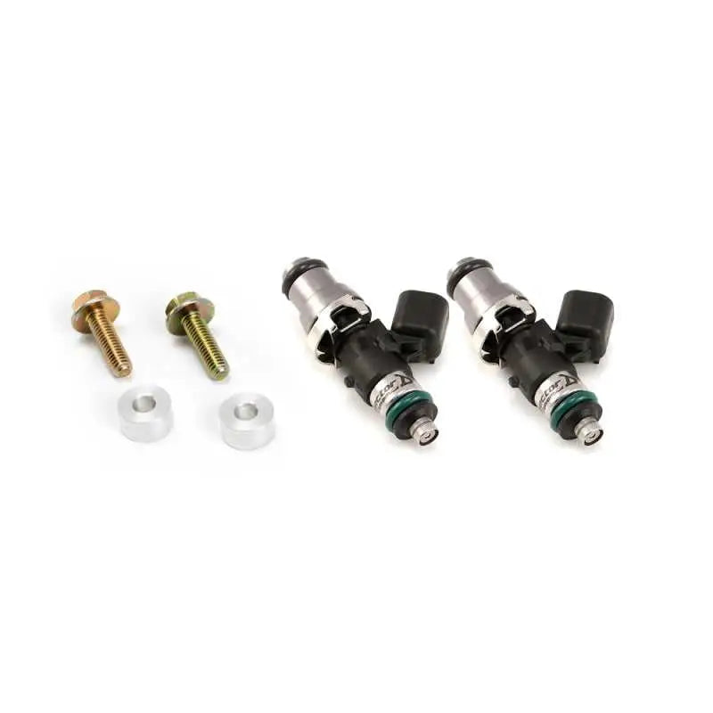 Injector Dynamics 1700.16.01.48.14.2 Injector Dynamics ID1700-XDS Fuel Injectors Polaris RZR 14mm Grey Adapter Top (Set of 2)