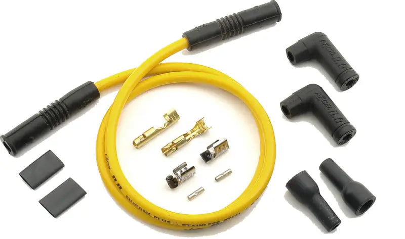 170083 2 Plug Wire Set 8.8mm Yellow - Universal