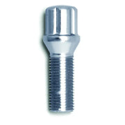 Shiny silver cone seat bolt for tough applications in the 17020SD Gorilla lug set