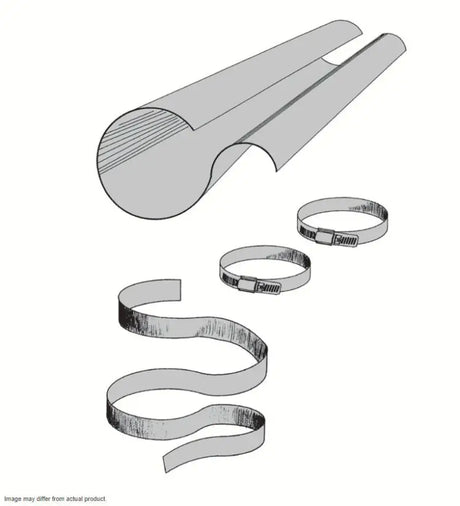 Nickson 17050 Nickson Exhaust System Repair Kit Used To Repair Holes or Leaks