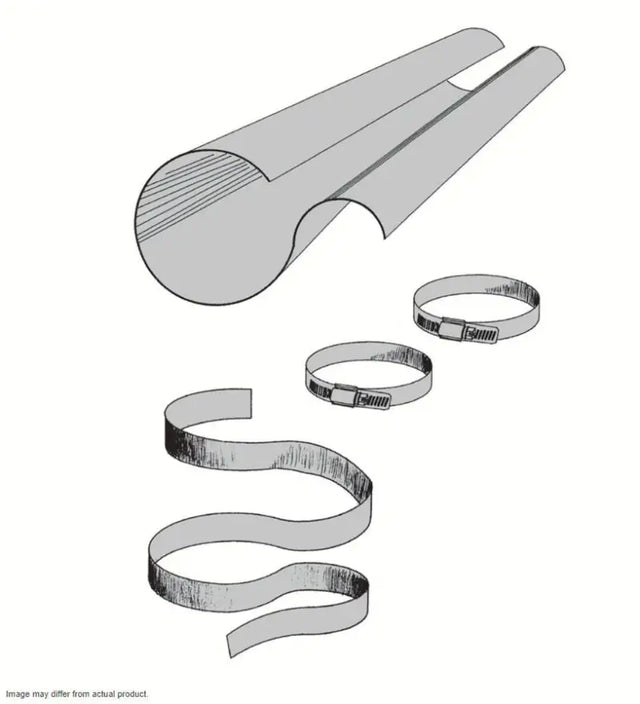 Nickson 17050 Nickson Exhaust System Repair Kit Used To Repair Holes or Leaks