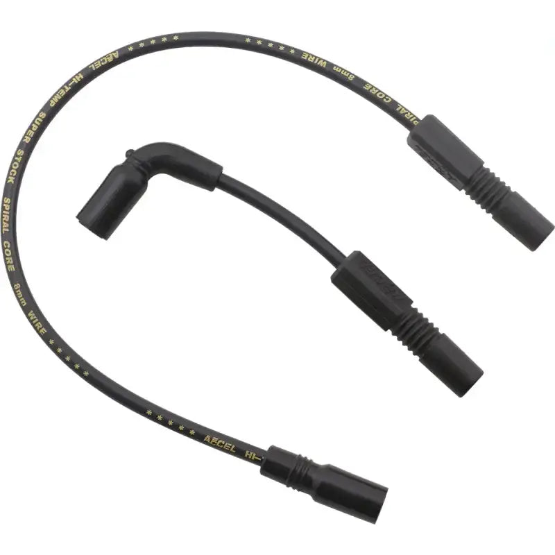 171110K Spiral Core Wire Set 8.0mm Black - S/S