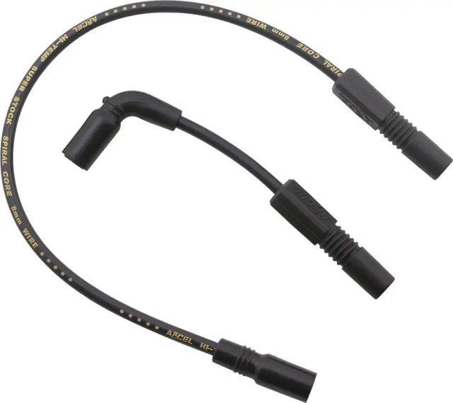 171110K Spiral Core Wire Set 8.0mm Black - S/S