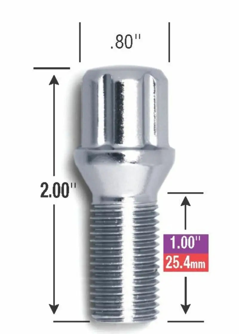 17141SD Gorilla 14Mm X 1.25 Box/20 - Lug Bolt