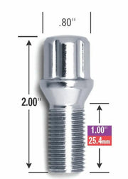 17141SD Gorilla 14Mm X 1.25 Box/20 - Lug Bolt