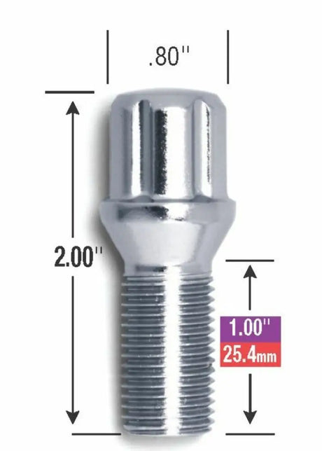 17141SD Gorilla 14Mm X 1.25 Box/20 - Lug Bolt
