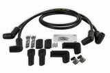 Automotive spark plug wire set with connectors for 8mm universal wire, 173082K 4 Plug Set
