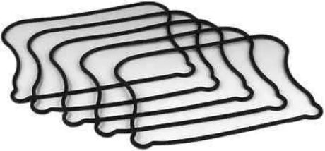 17353-86-A Gasket Rocker Cover Lowr Rubr 883 1200 Sportster 5/Pk