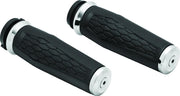 Kuryakyn 5922 Kuryakyn Hex Grips Thottle-By-Wire Chrome - 5922