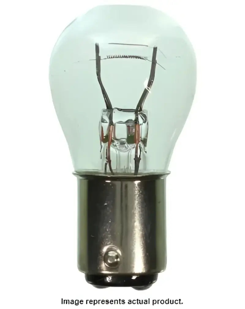 Clear glass light bulb with metal base, Wagner Minature Bulb for accessories