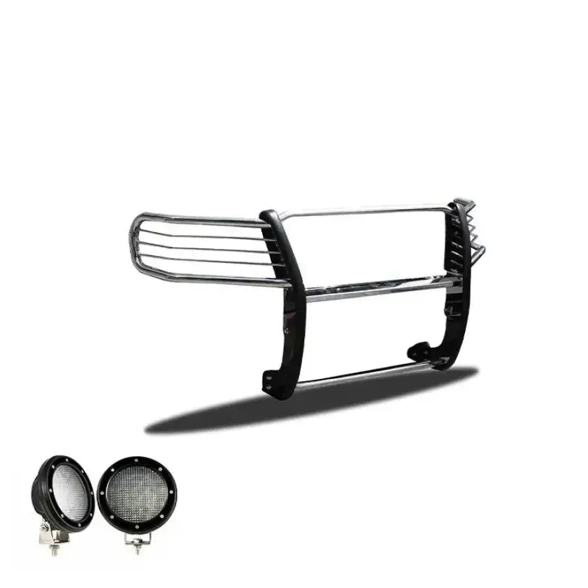 17A098900MSS-PLFB Black Horse Grille Guard Kit