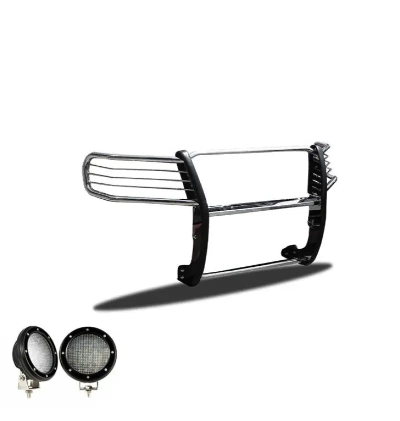 17A098900MSS-PLFB Black Horse Grille Guard Kit