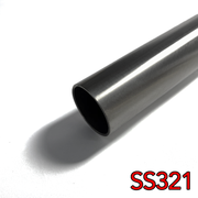 Stainless Bros 702-10246-0000 Stainless Bros 4in SS321 Straight Tube - 16GA/.065in Wall - 48in Length