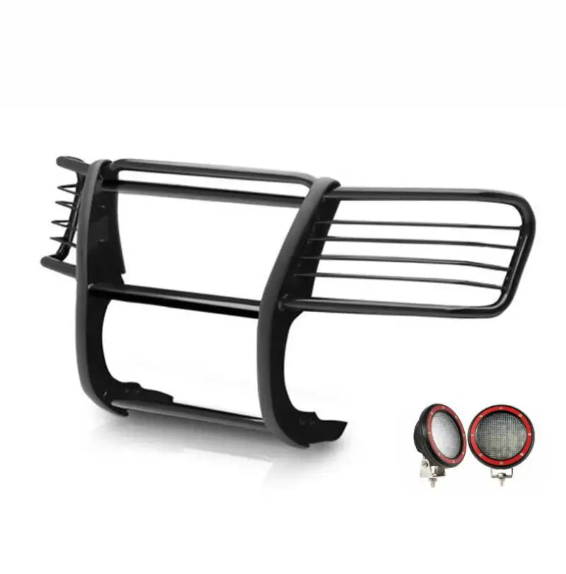 17FJ26MA-PLFR Black Horse Grille Guard Kit