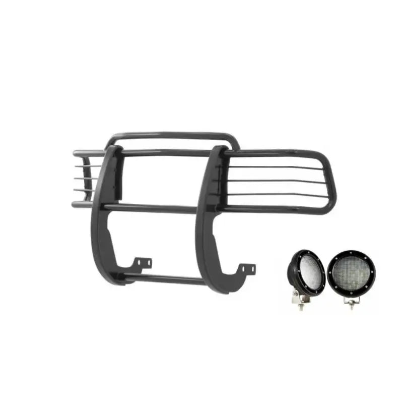 17T80202MA-PLFB Black Horse Grille Guard Kit