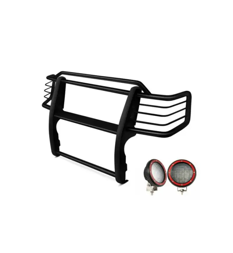 17TN23MA-PLFR Black Horse Grille Guard Kit