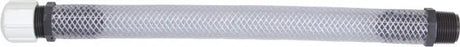 18 1/2" X 4" BAG Lc Screw Cap Filler Hose Reinforced 12" 
