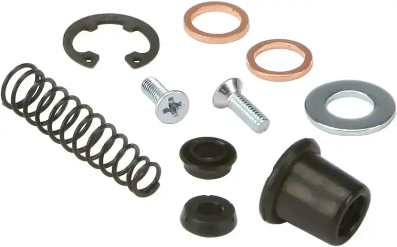 Master Cylinder Rebuild Kit 18-1002 containing seals, copper washers, o-rings, and screws for RV, Automotive, Powersports, off-road, marine, exterior, truck accessories, Powersports, AVADA - Best Sellers