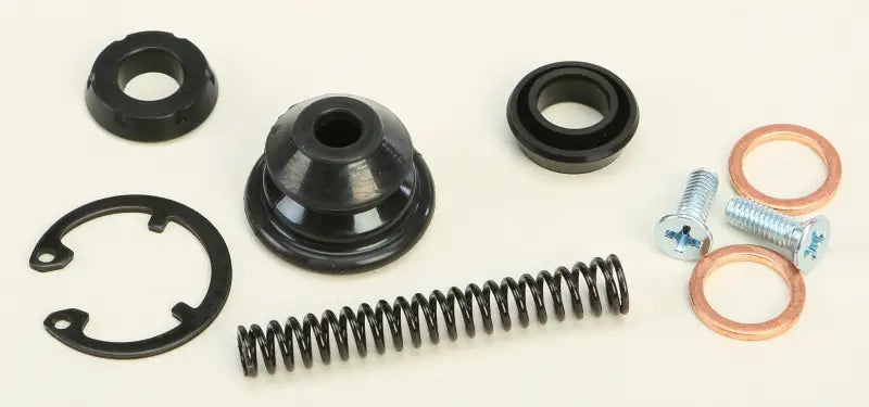 Automotive brake master cylinder rebuild kit for master cylinder repair and rebuild projects