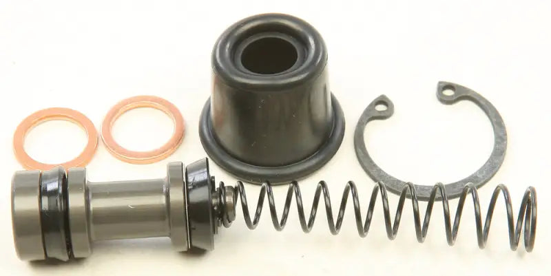 Motorcycle master cylinder rebuild kit for easy master cylinder maintenance and repair