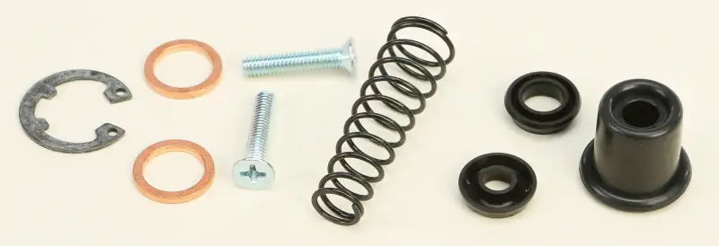 Brake master cylinder rebuild components from the 18-1096 cylinder rebuild kit