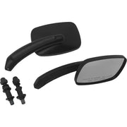 18-138 Mirrors Black Rectangle Black
