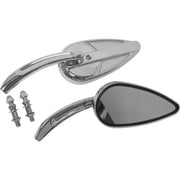 18-157 Mirrors Chrome Vintage Chrome