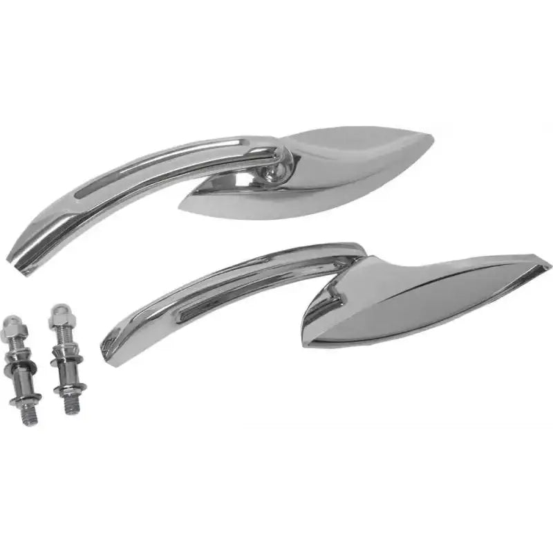 18-222 Mirrors Chrome Eliptical Chrome