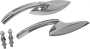 18-222 Mirrors Chrome Eliptical Chrome