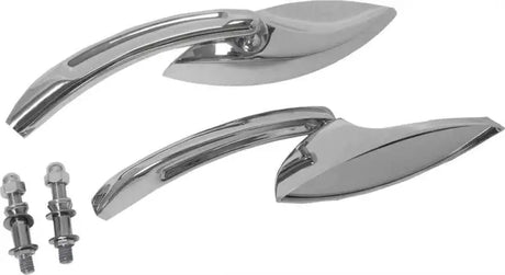 18-222 Mirrors Chrome Eliptical Chrome