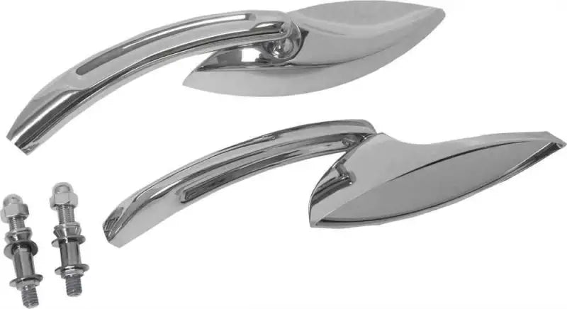 18-222 Mirrors Chrome Eliptical Chrome