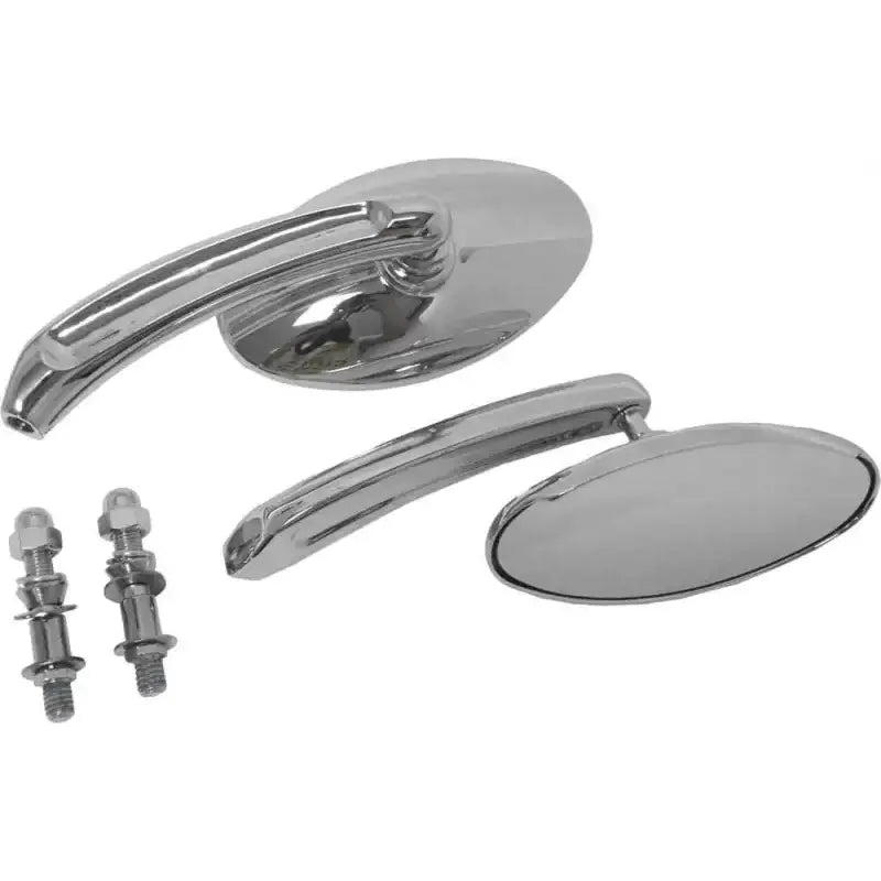 18-242 Mirrors Chrome Oval Chrome